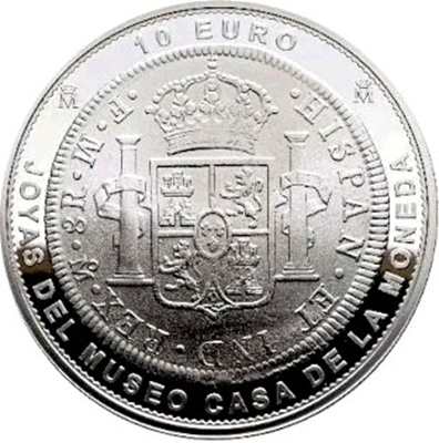 Foto de 2025 JOYAS NUMISMATICA 10 EUROS 1772 MEXICO