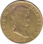 Foto de 1818 FERNANDO VII 8 ESCUDOS MEXICO JJ