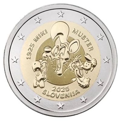 Foto de 2025 ESLOVENIA 2 EUROS MIKI MUSTER
