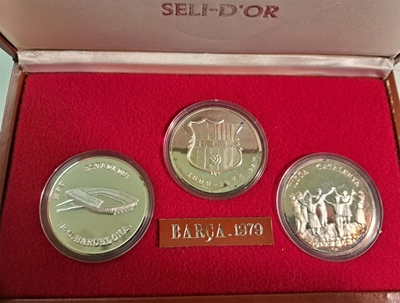 Foto de BARÇA 1979 - ESTUCHE TRES MEDALLAS
