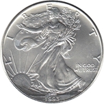 Foto de 1993 USA 1$ LIBERTAD ANDANDO-EAGLE