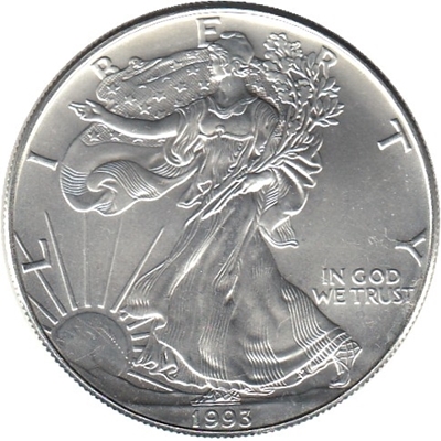 Foto de 1993 USA 1$ LIBERTAD ANDANDO-EAGLE