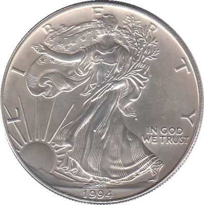 Foto de 1994 USA 1$ LIBERTAD ANDANDO -EAGLE -1 Onza