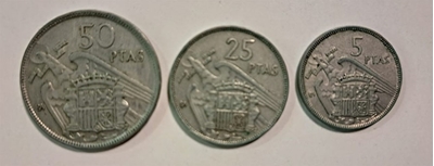 Foto de 1957 SERIE BA 5-25-50 PTAS