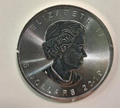 Foto de 2019 CANADA HOJA ARCE 1 Oz