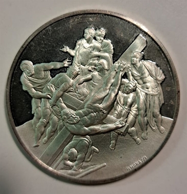 Foto de Medalla el Genio de Miguel Angel