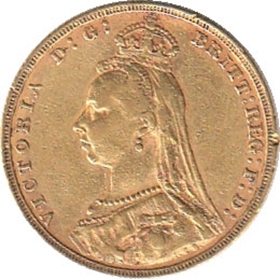 Foto de 1892-M AUSTRAIA SOBERANO VICTORIA