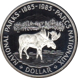Foto de 1985 CANADA 1$ P PROOF PARQUES