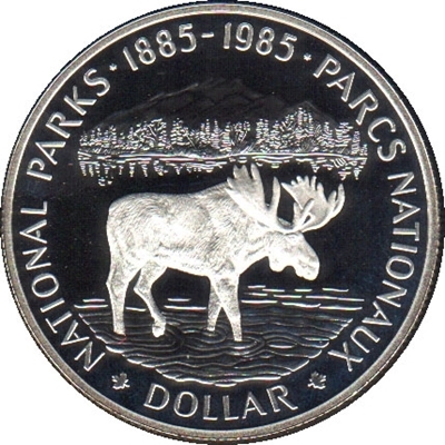 Foto de 1985 CANADA 1$ P PROOF PARQUES