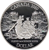Foto de 1989 CANADA 1$ P PROOF MACKENZIE