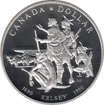 Foto de 1990 CANADA 1$ P PROOF KELSEY