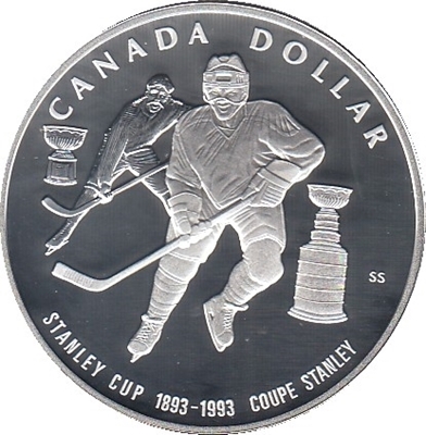Foto de 1993 CANADA 1$ PROOF STANLEY