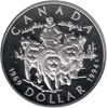 Foto de 1994 CANADA 1$ PROOF TRINEO