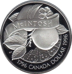 Foto de 1996 CANADA 1$ PROOF McINTOSH