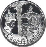 Foto de 2002 CANADA 1$  JUBILEO REINA FDC