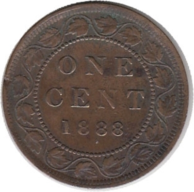 Foto de 1888 CANADA 1 CENT VICTORIA