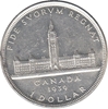 Foto de 1939 CANADA 1 Dólar  PARLAMENTO