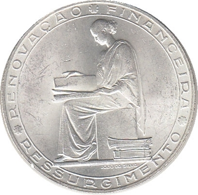Foto de 1953 PORTUGAL 20 ESCUDOS REFORMA