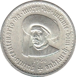 Foto de 1960 PORTUGAL  5 ESCUDOS INFANTE DON ENRIQUE