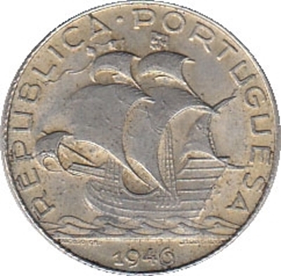 Foto de 1946 PORTUGAL 2 1/2 ESCUDOS