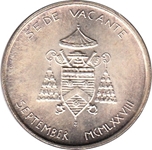 Foto de 1978 VATICANO 500 LIRAS SEDE VACANTE