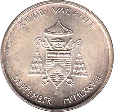 Foto de 1978 VATICANO 500 LIRAS SEDE VACANTE