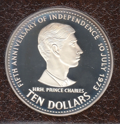 Foto de 1978 BAHAMAS 10 DOLARES INDEPENDENCIA