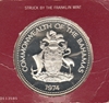Foto de 1974 BAHAMAS 10 DOLARES INDEPENDENCIA