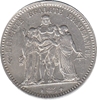 Foto de 1875-A FRANCIA 5 FRANCOS REPUBLICA