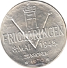 Foto de 1970 NORUEGA 25 CORONAS LIBERACION