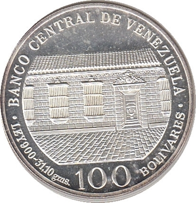 Foto de 1983 VENEZUELA 1000 BOLIVARES SIMON BOLIVAR