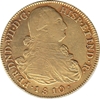Foto de 1810 FERNANDO VII 8 ESCUDOS POPAYAN JF