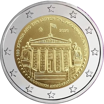 Foto de 2026 GRECIA 2 EUROS ACADEMIA DE ATENAS