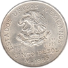 Foto de 1953 MEXICO 5 PESOS AÑO HIDALGO