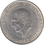 Foto de 1955 MEXICO 5 PESOS HIDALGO