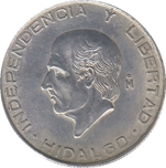 Foto de 1957 MEXICO 5 PESOS HIDALGO