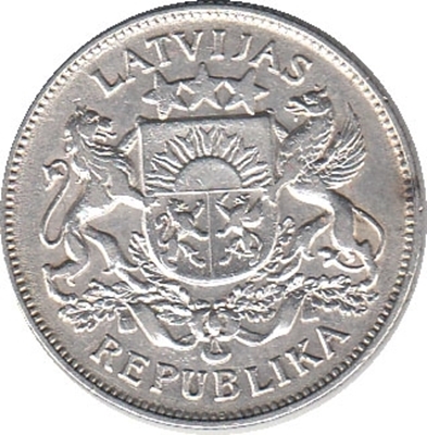Foto de 1926 LETONIA 2 LATI