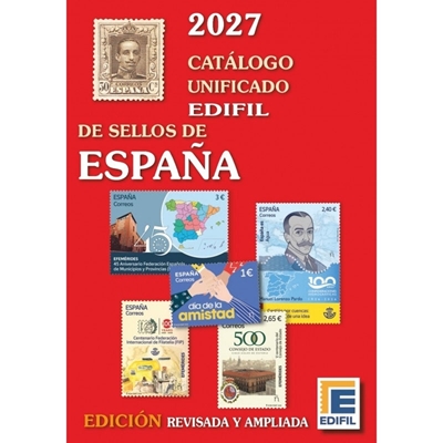 Foto de EDIFIL, CAT. SELLOS de ESPAÑA y DEPENDECIAS POSTALES Ed.2027