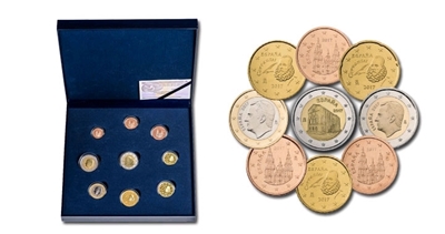 Foto de 2017 ESPAÑA EURO-SET PROOF 9 piezas